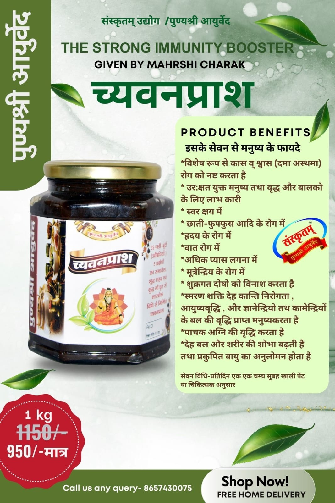 च्यवनप्राश (The Strong Immunity Booster)